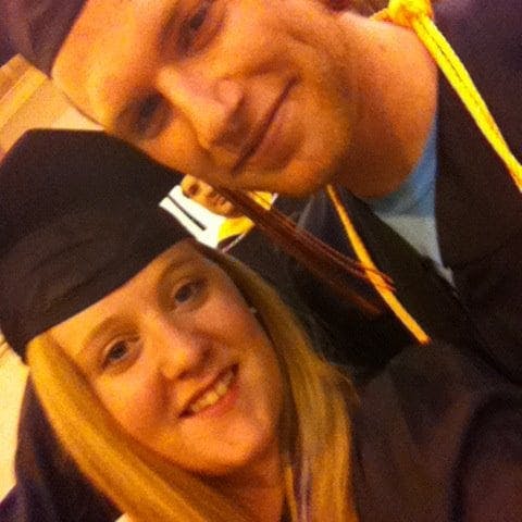 Heather and Glen at RIT graduation